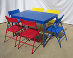 Children's Table & 6 Chairs Set